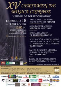 Cartel del XV Certamen Ciudad de Torredonjimeno