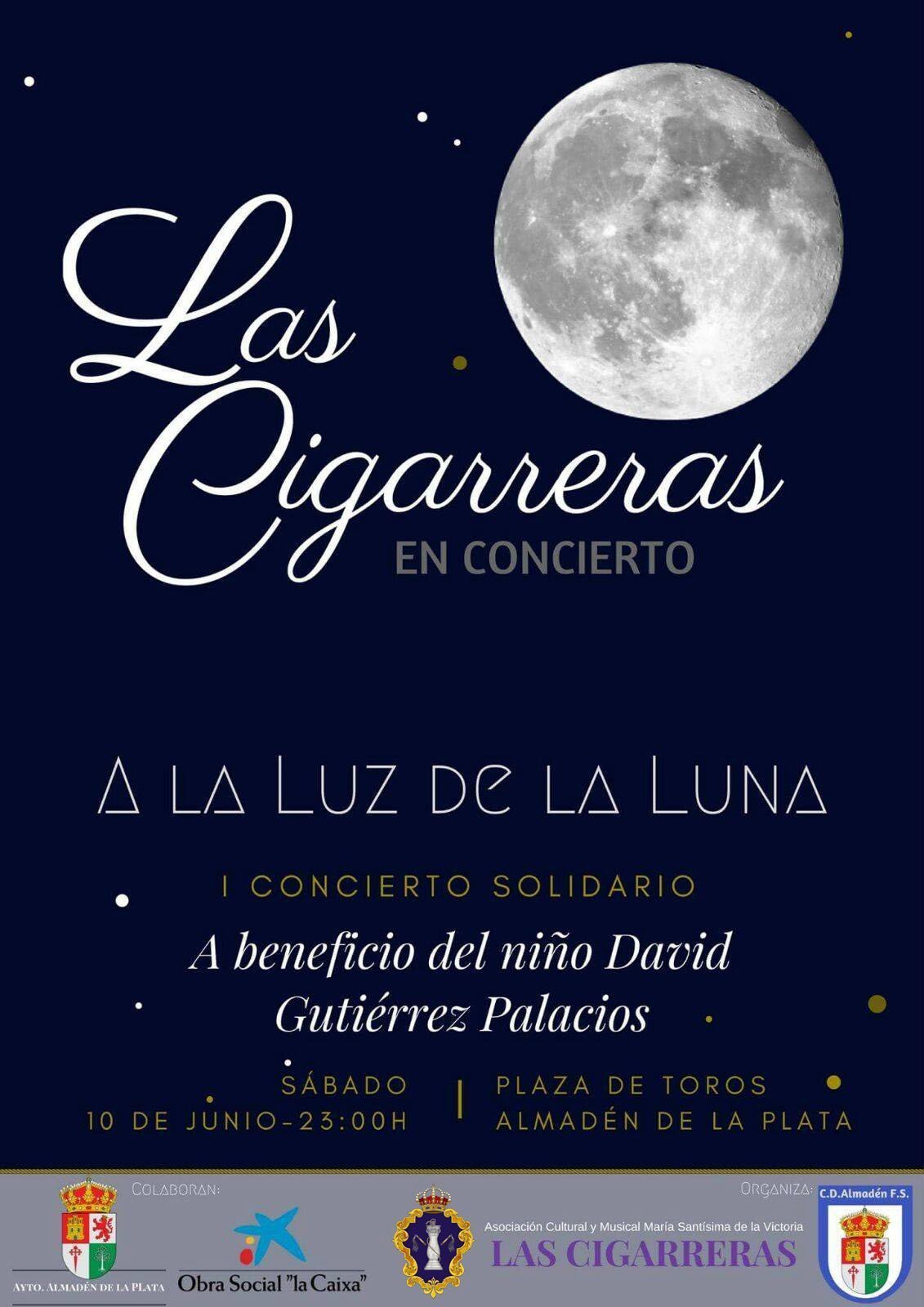 Las Cigarreras a la luz de la luna de Almadén de la Plata