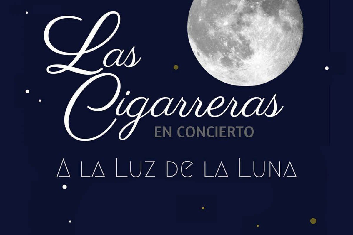 Las Cigarreras a la luz de la luna de Almadén de la Plata