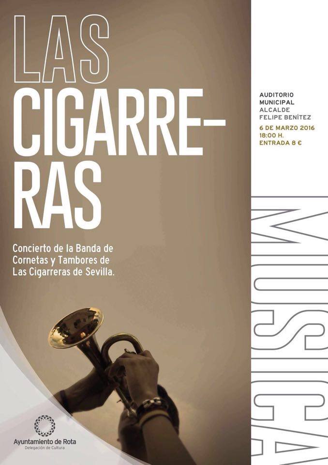 Cartel de Las Cigarreras en Rota 2016