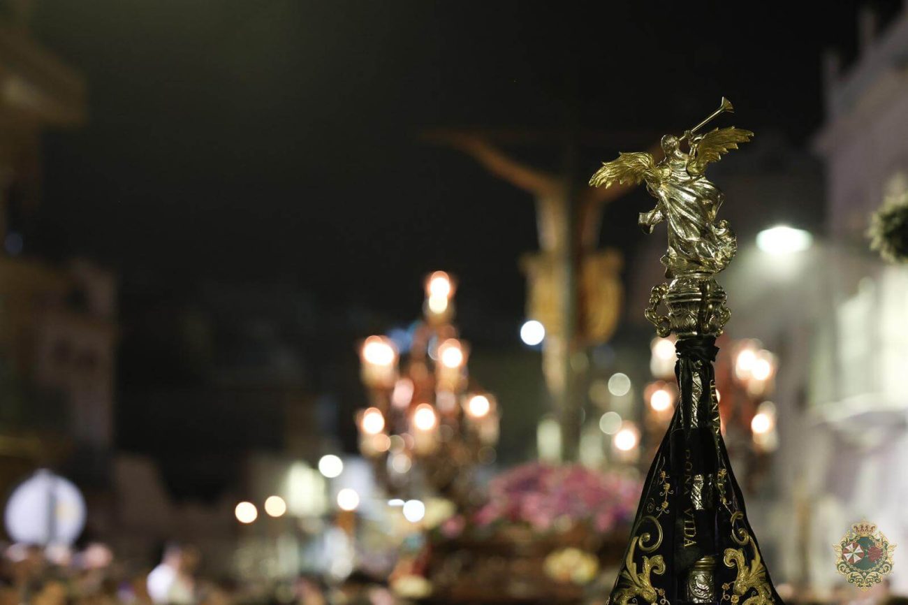 Las Cigarreras en la procesión extraordinaria de La Vera Cruz de Las Cabezas de San Juan