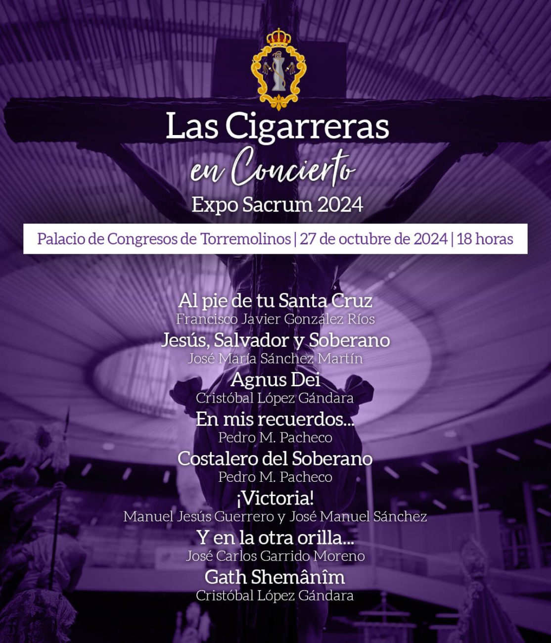 Programa del concierto de Las Cigarreras en Torremolinos 2024