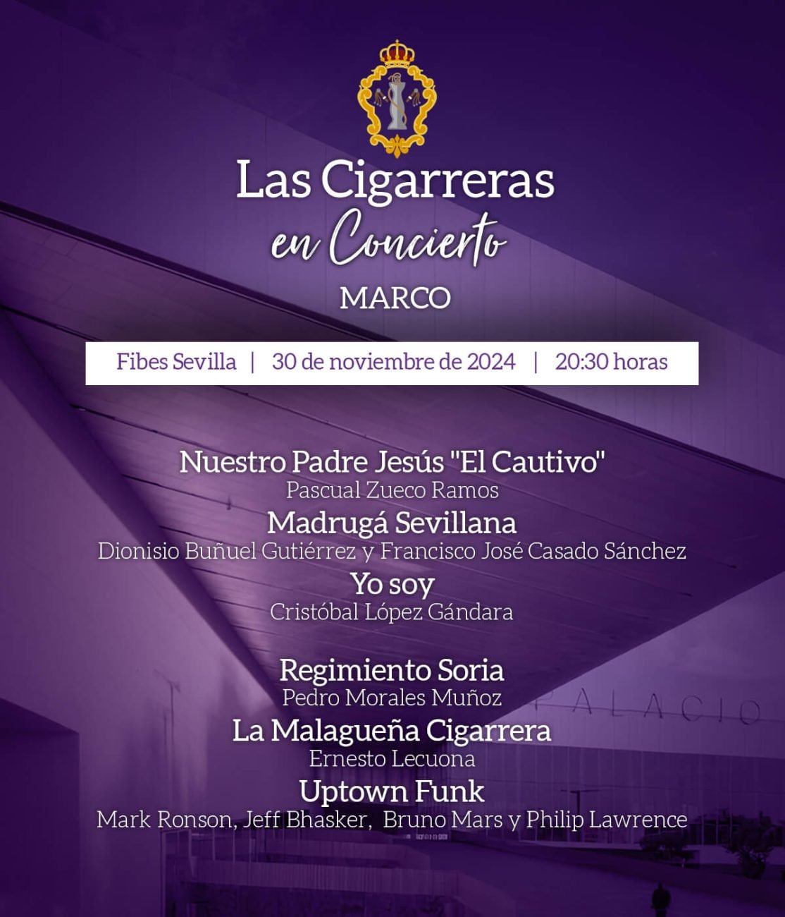 Programa de Las Cigarreras en MARCO 2024