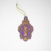 Adorno navideño morado | La tienda de Las Cigarreras