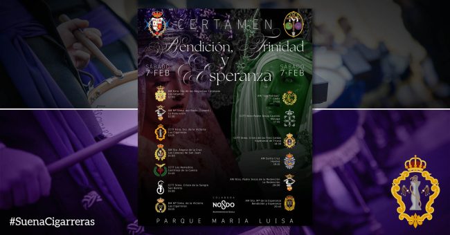 Concierto de Las Cigarreras en el Certamen Bendición, Trinidad y Esperanza